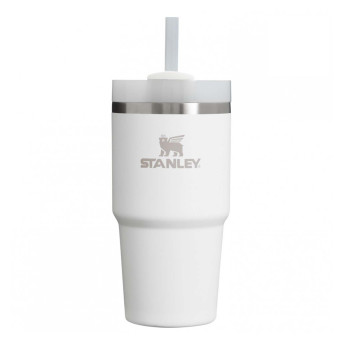 Термокружка Stanley Quencher H2.0 0,68 л с трубочкой, белая 10-08481-007